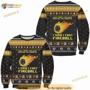 Dungeons And Dragons Ugly Sweater