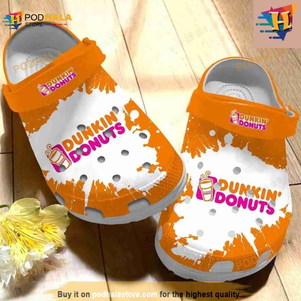 Dunkin Donuts Classic Crocs Clog Shoes