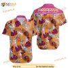 Dunkin Donuts Food Hawaiian Shirt, Tropical Flower Aloha Shirt