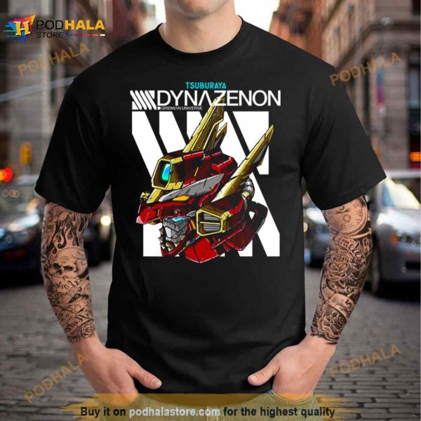 Dynazenon Helmet Ssss Gridman Anime Shirt