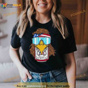 eagle Beer American Flag Shirt