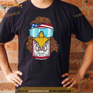 Eagle Beer American Flag Shirt 3