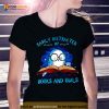 Easily Distracted By Books And Owls T Shirt
