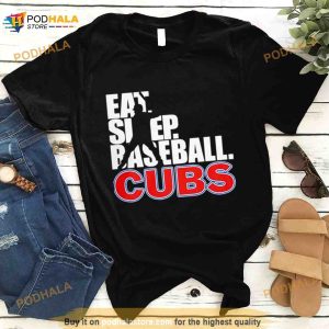 Eat sleep baseball Cubs 2023 Shirt