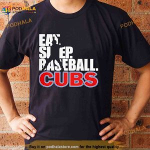 Eat Sleep Baseball Cubs 2023 Shirt 2