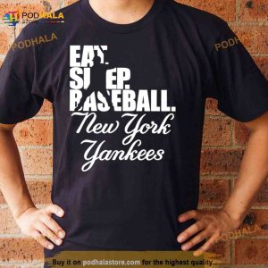 Eat sleep baseball New York Yankees 2023 Shirt