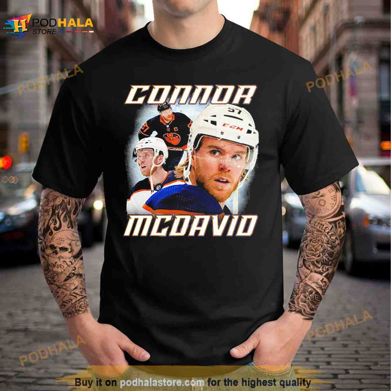 CONNOR McDAVID Shirt Connor McDavid Vintage Shirt Connor McDavid