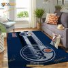 Edmonton Oilers Nhl Team Logo Nice Gift Home Decor Rectangle Area Rug