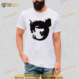 Elder Scrolls V Skyrim Alduin Logo Shirt 2