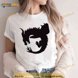 Elder Scrolls V Skyrim Alduin Logo Shirt 3