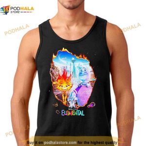 Elemental Movie By Disney And Pixar Movie T Shirt 3
