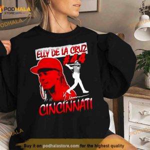 Elly De La Cruz No 44 Cincinnati Signature Shirt 3