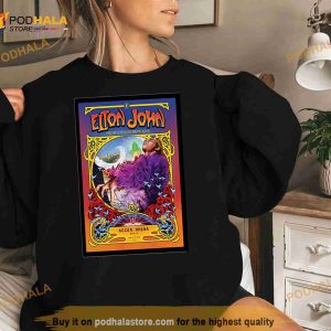 Elton John Accor Arena Fr June 21 27 28 2023 Poster Shirt 2