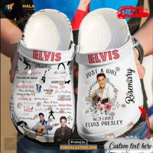 Elvis Comfortable For Mens Womens Classic Water For Man Women Crocs Clog Shoes
