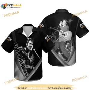 Elvis Presley Hawaiian Shirt, Long Live The King Elvis Presley Unisex Hawaii Shirt