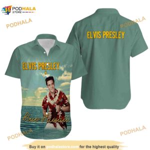 Elvis Presley Hawaiian Shirt ,rock Band Aloha Shirt For True Fans
