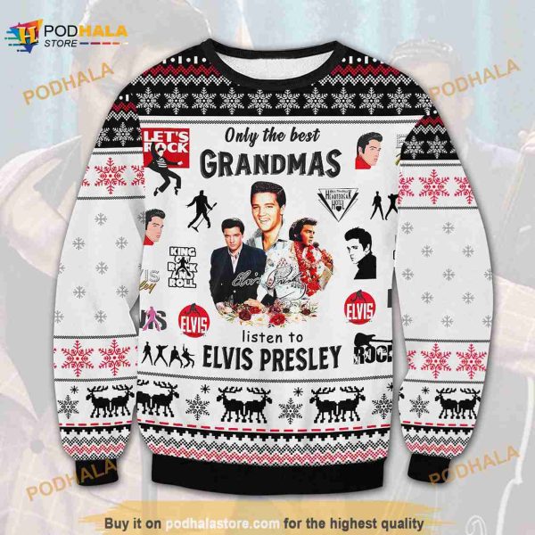 Elvis Presley Ugly Sweater, Elvis Presley Sweatshirt, Singer Ugly Sweater