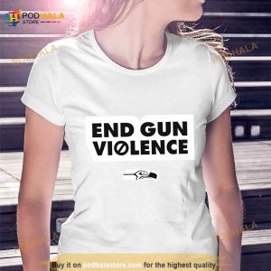 End Gun Violence Seahawks Shirt