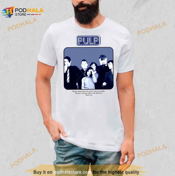 English Rock Band Pulp Shirt