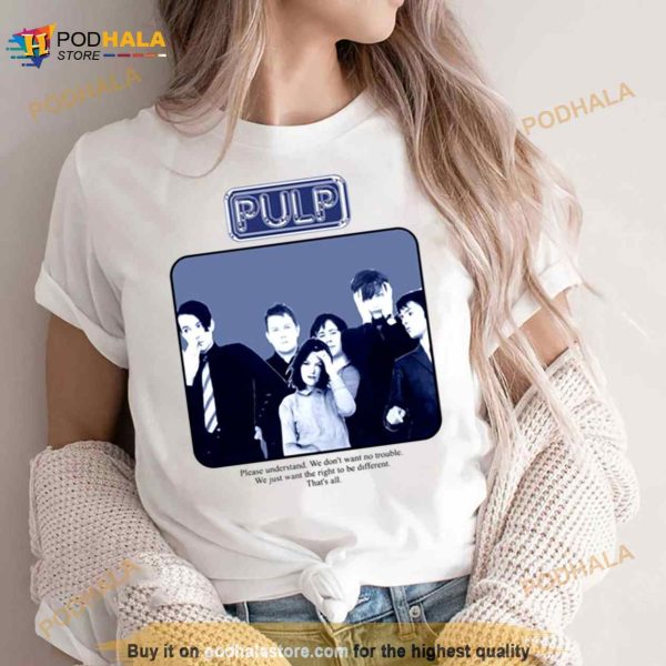 English Rock Band Pulp Shirt