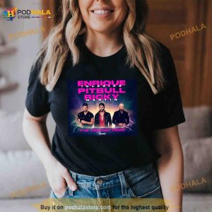 Enrique Iglesias Ricky Martin And Pitbull The Trilogy Tour 2023 Shirt
