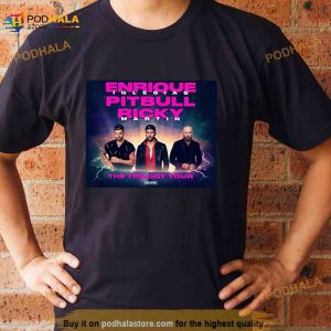 Enrique Iglesias Ricky Martin And Pitbull The Trilogy Tour 2023 Shirt 2