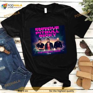 Enrique Iglesias Ricky Martin And Pitbull The Trilogy Tour 2023 Shirt 3
