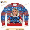Epstein Didnt Kill Himself Ugly Christmas Hillary Sweater