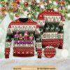 Fa La La La Flamingo Santa 3D Ugly Christmas 3D Sweater