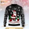 Fa La La La Flossing Santa Claus Ugly Christmas Sweater