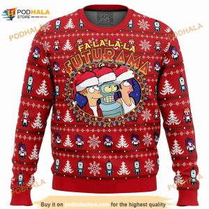 Fa-la-la-la Futurama Ugly Christmas Sweater