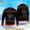 Fa-la-la-la Valhalla-la Vikin.G Christmas Wool Ugly Knitted Christmas Sweater
