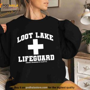 Failure International Loot Lake Lifeguard Proudly Sponsored By Slurp Co Shirt 1