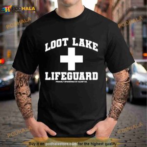 Failure International Loot Lake Lifeguard Proudly Sponsored By Slurp Co Shirt 2