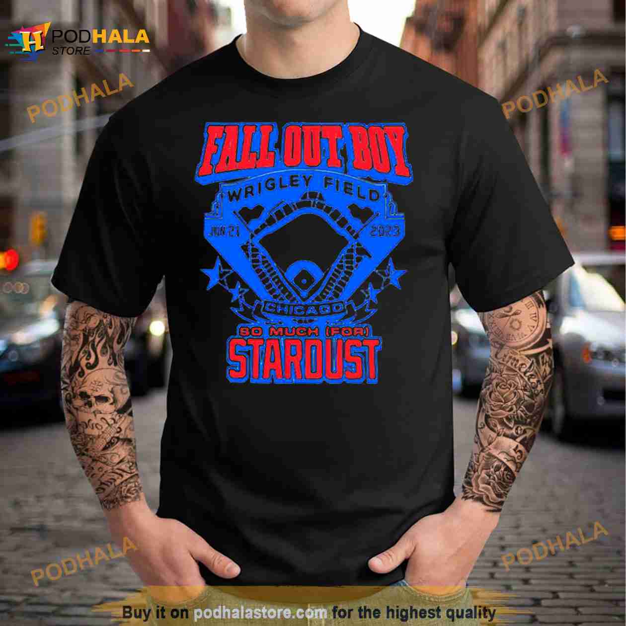 Fall out boy wrigley field Chicago so much for stardust 2023 Shirt