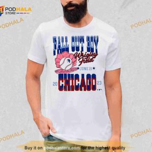 Fall Out Boy Wrigley Field Tour June 21 2023 Chicago T Shirt