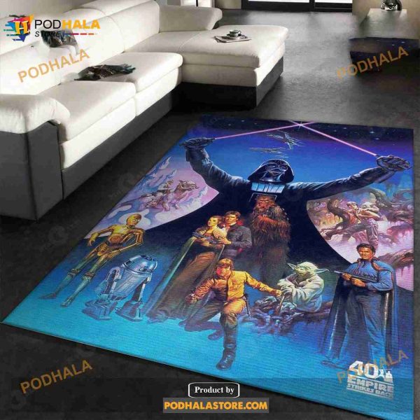Family Star War Area Rug Carpet Bedroom Rug