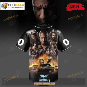 Fast And Furious X Baseball Jersey 2023 LIMITED EDITION 3