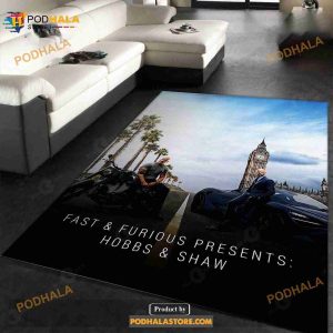Fast Furious Presents Area Rug Movie Rug- Indoor Outdoor Rugs