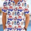 Father Day Red White And Blueydad Fireworks Hawaiian Shirt, Blueydad Rad Dad Shirt