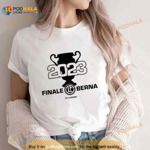 Fc Lugano Swiss Cup Final 2023 Shirt 2