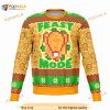 Feast Mode Dank Ugly Christmas Sweater, Funny Xmas Gifts
