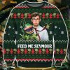 Feed Me Seymour Christmas Ugly Christmas 3D Sweater