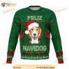 Feliz Navidog Beagle Unisex Ugly Christmas Sweater