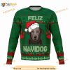Feliz Navidog Labrador Unisex Ugly Christmas 3D Sweater