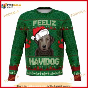 Feliz Navidog Sweater, Labrador Mom Sweater