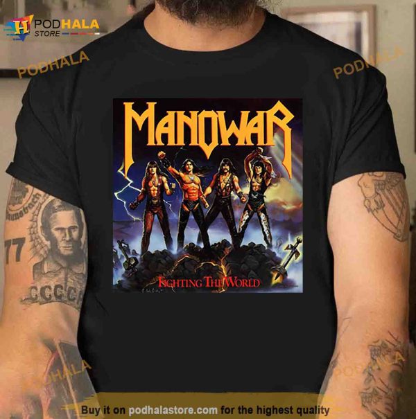 Fighting World Manowar Tour 2023 Masep Shirt