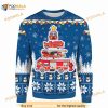 Fire Truck Christmas Tree 3D Sweater