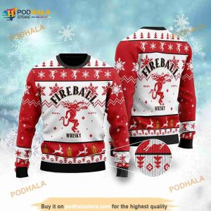 Fireball Christmas Sweater 3D, Christmas
