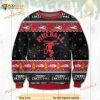 Fireball Cinnamon Whiskey Christmas 3D Sweater